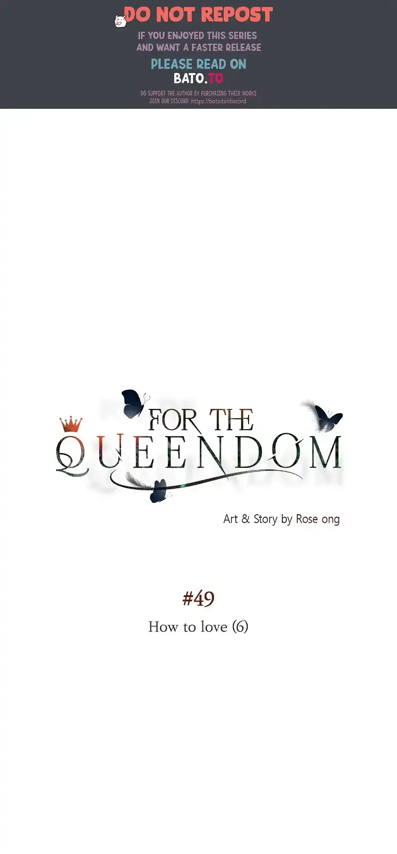For the Queendom Chapter 49 page 1