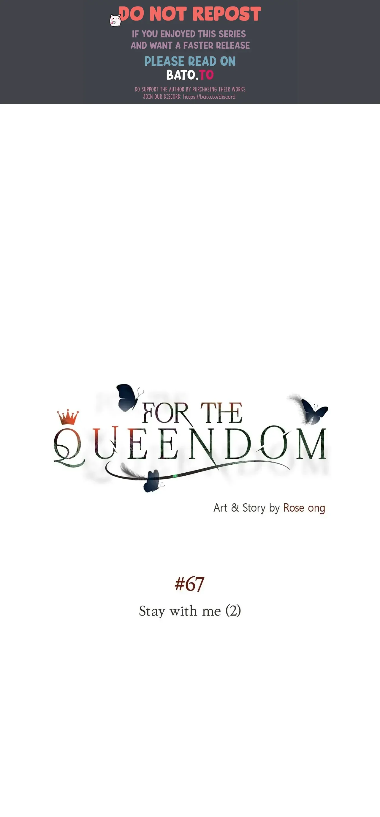 For the Queendom Chapter 67 page 1