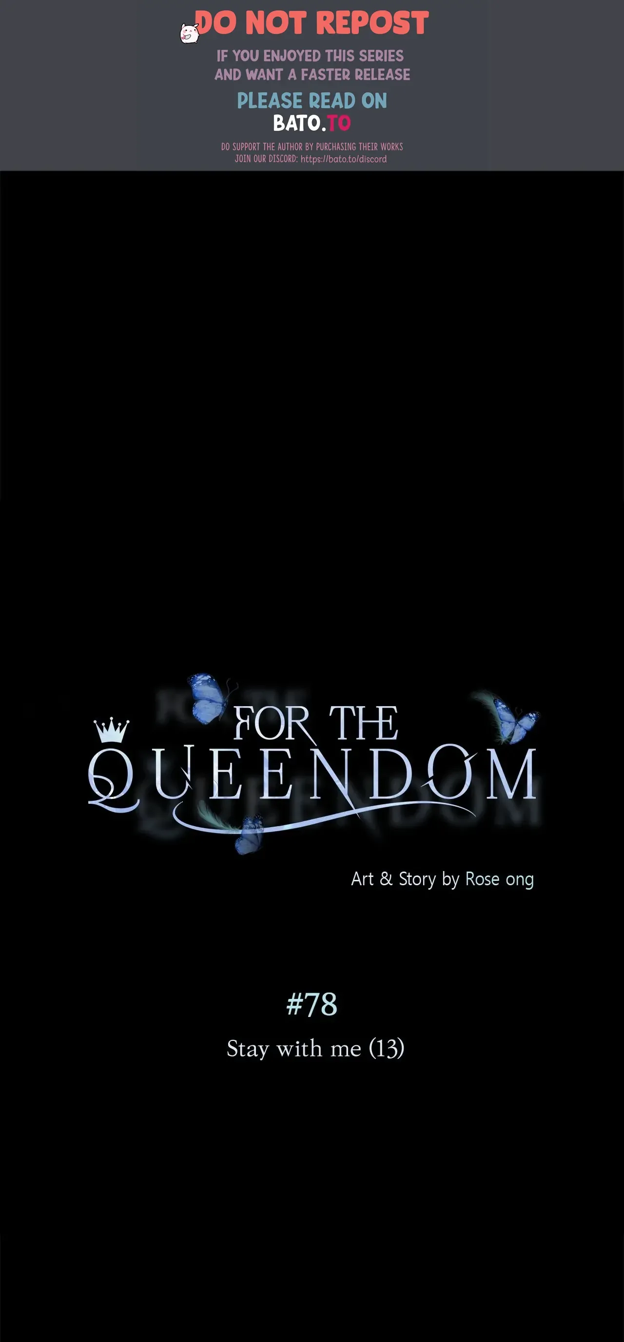 For the Queendom Chapter 78 page 1