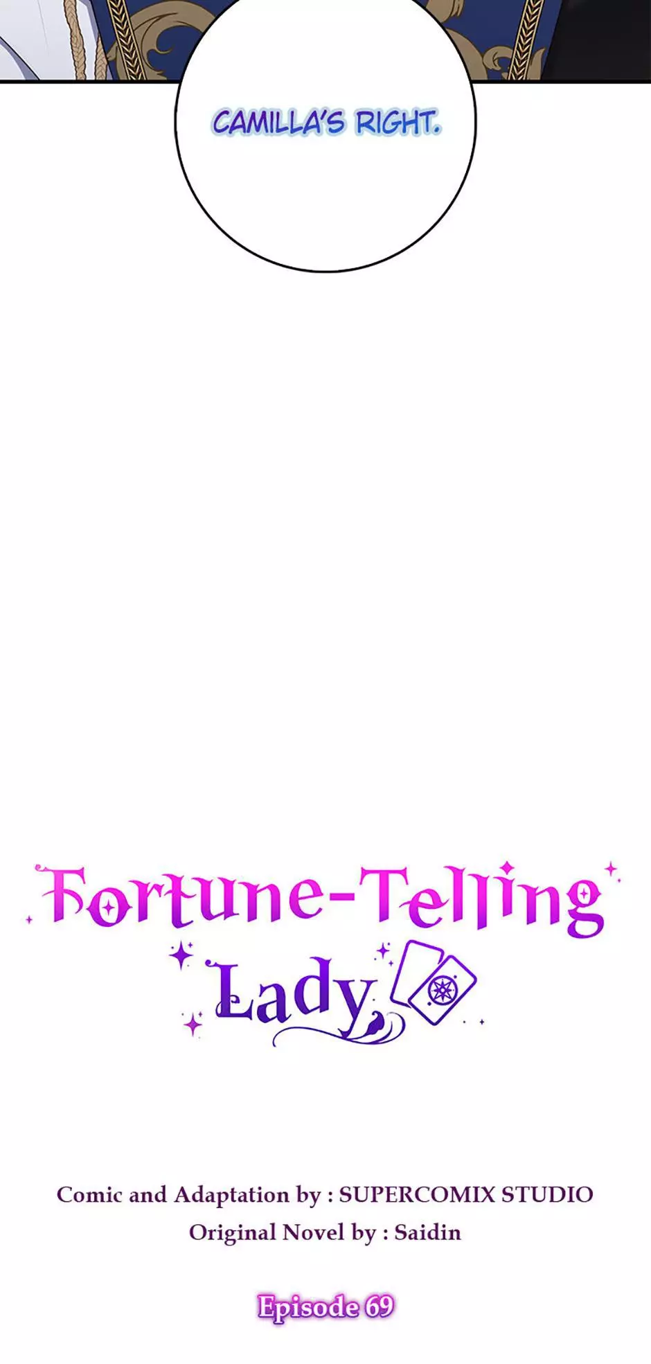 Fortune-Telling Lady Chapter 69 page 20