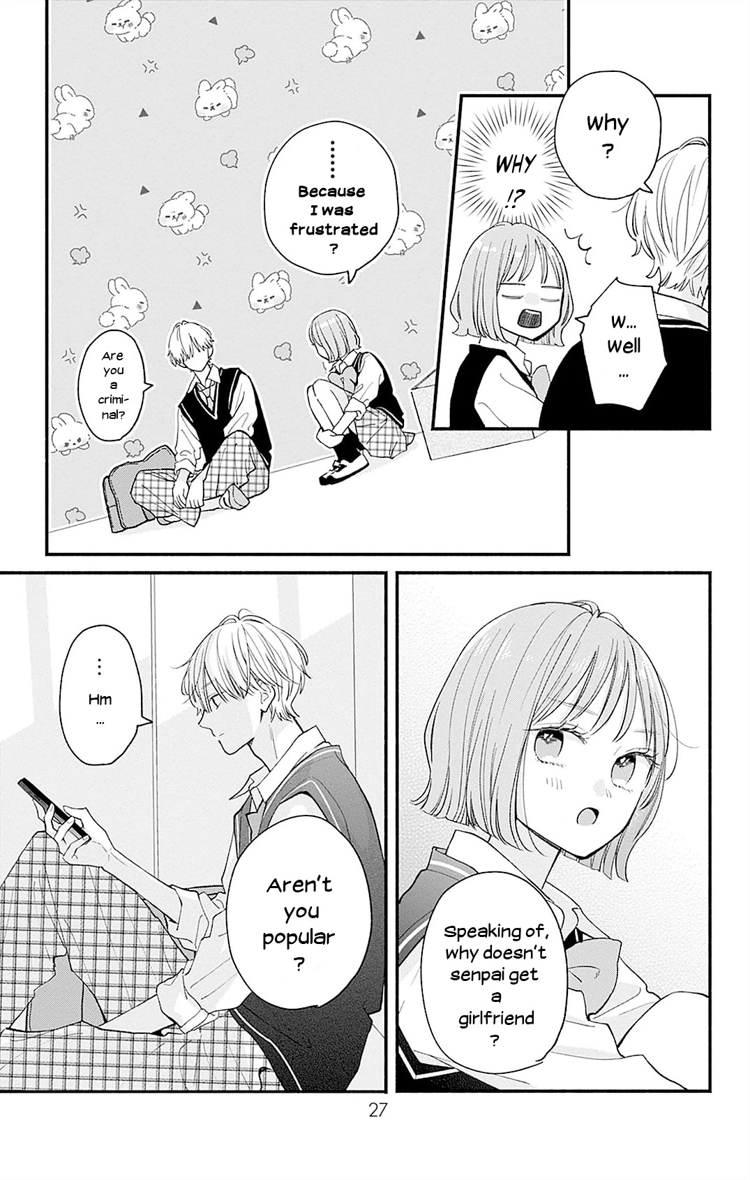 Fukakouryoku no I Love You Chapter 1 page 27