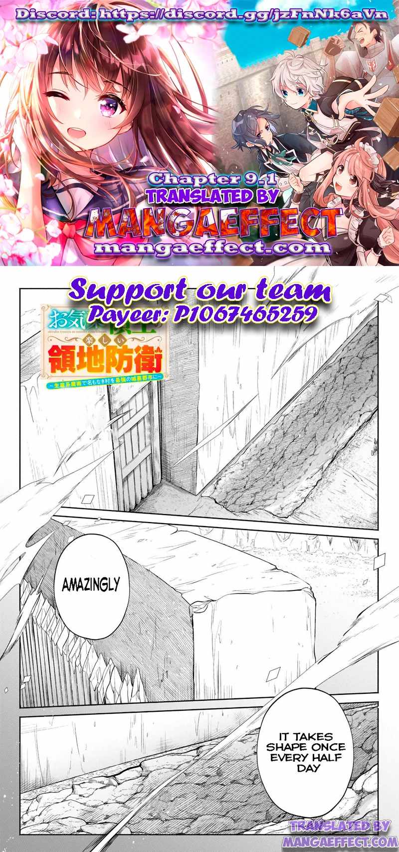 Fun Territory Defense by the Optimistic Lord Chapter 9.1 page 1