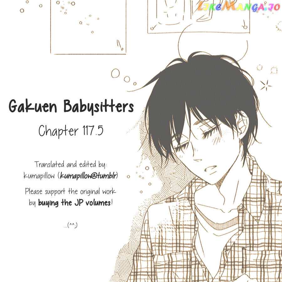 Gakuen Babysitters Chapter 117.5 page 9
