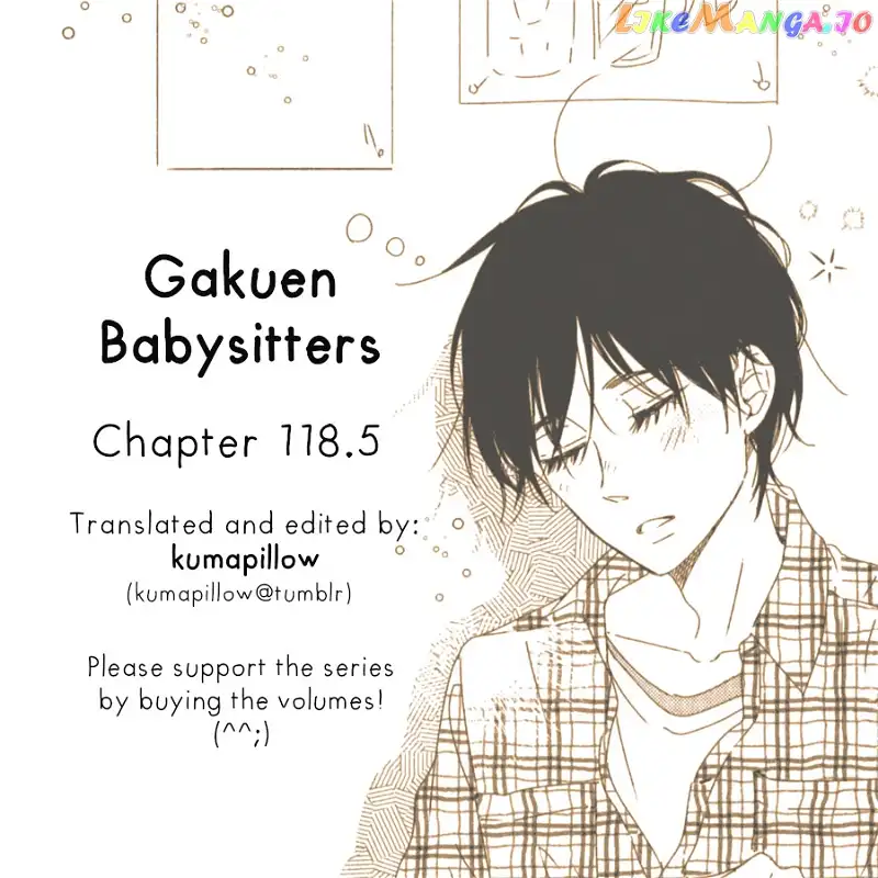 Gakuen Babysitters Chapter 118.5 page 9