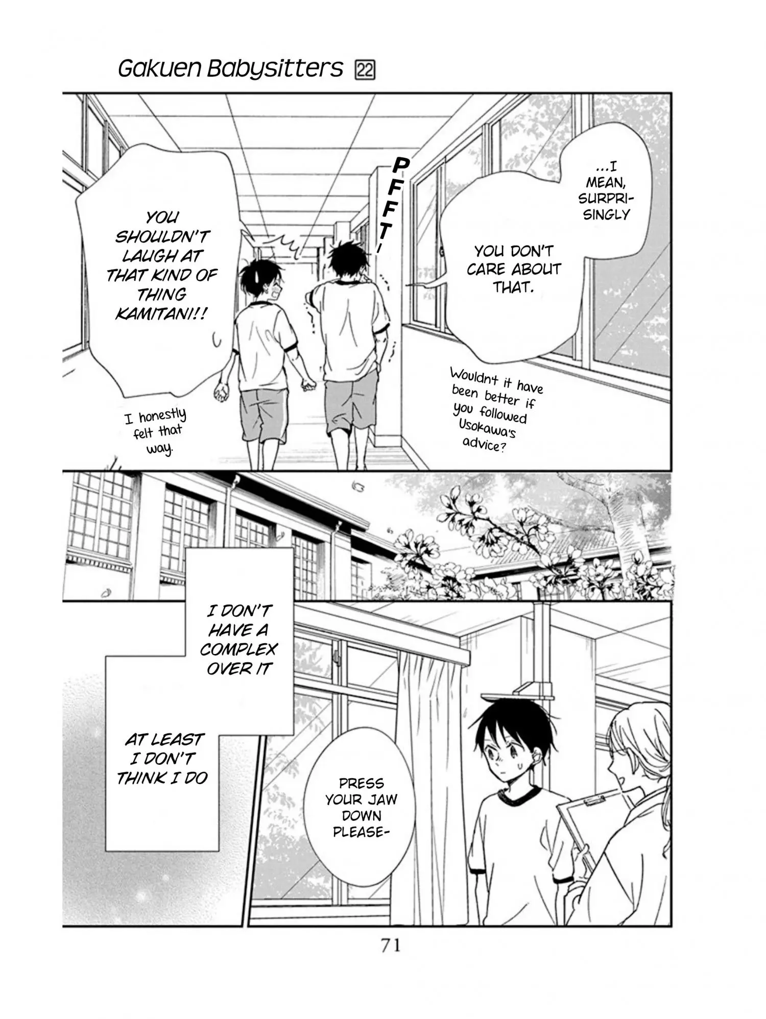 Gakuen Babysitters Chapter 119 page 26