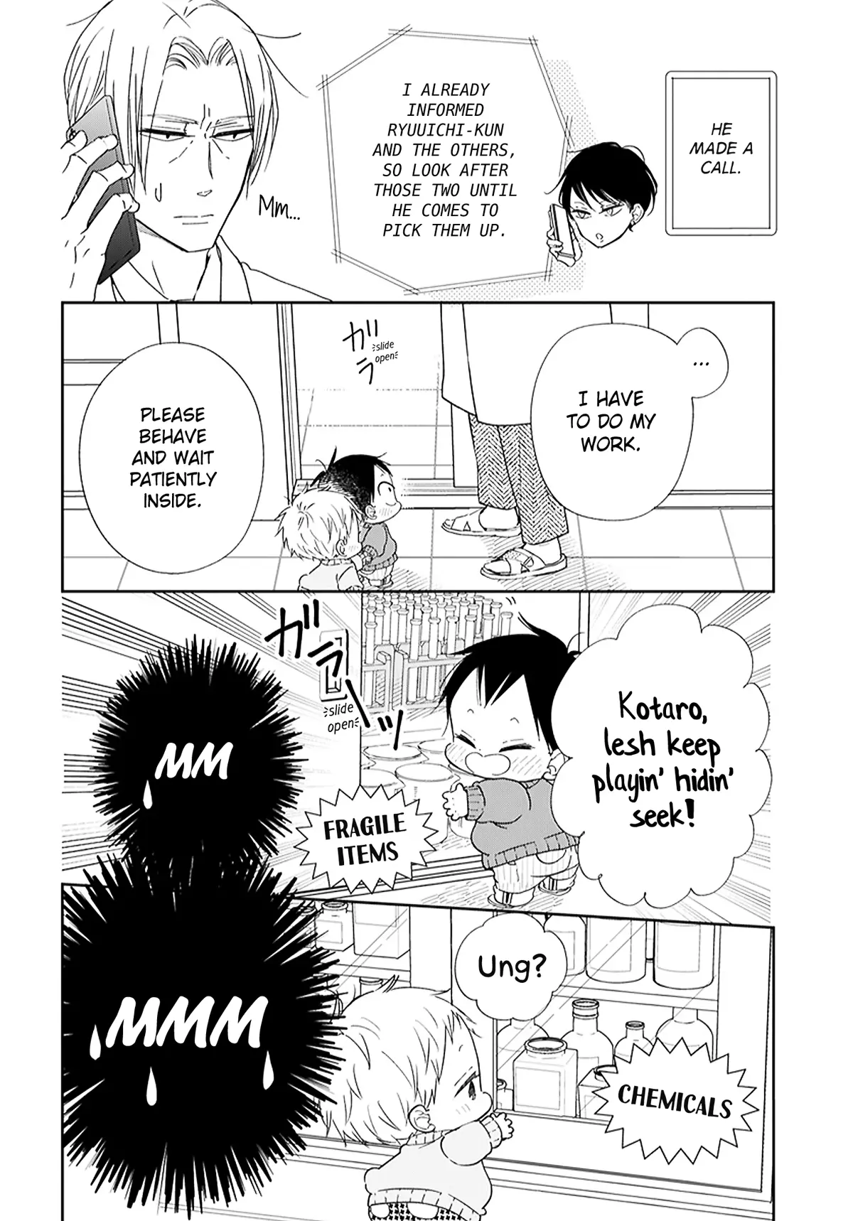 Gakuen Babysitters Chapter 123.5 page 4