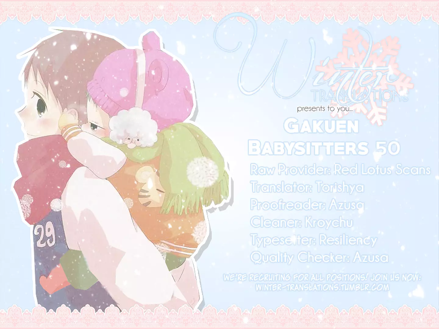 Gakuen Babysitters Chapter 50 page 4