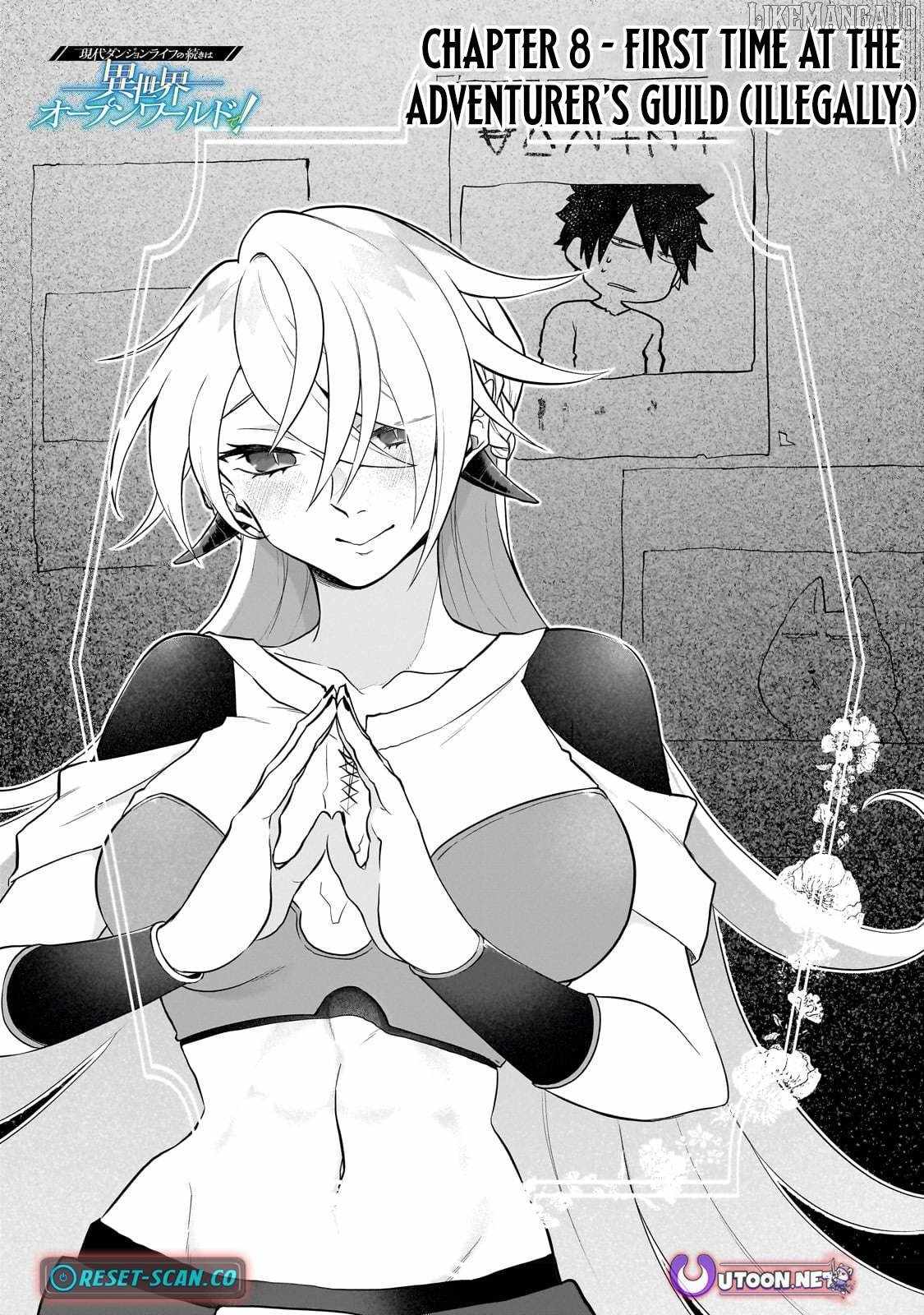 Gendai Dungeon Life no Tsuzuki wa Isekai Open World de! Chapter 8 page 1