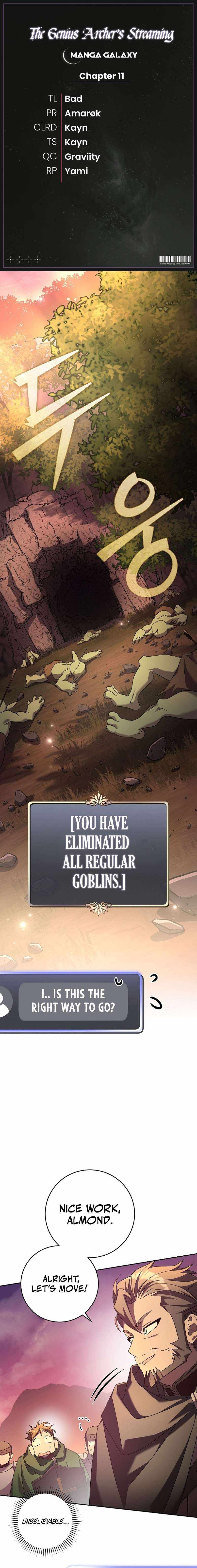 Genius Archer’s Streaming Chapter 11 page 1