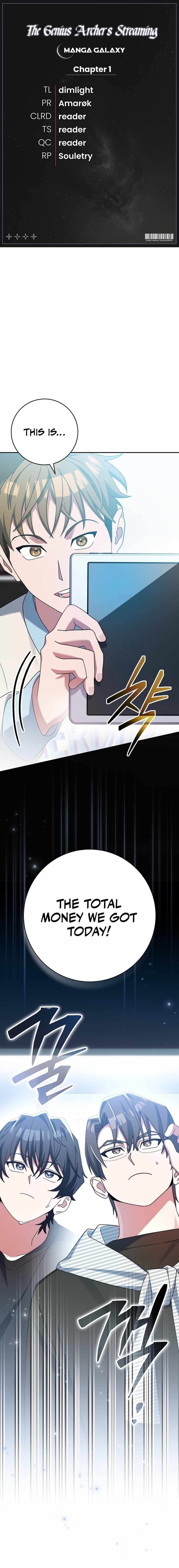 Genius Archer’s Streaming Chapter 12 page 1