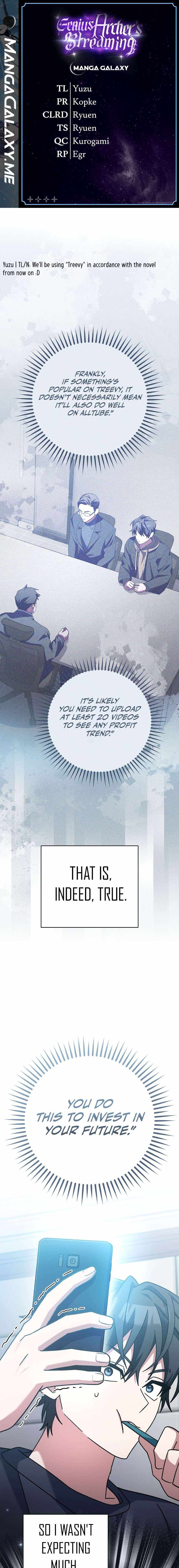 Genius Archer’s Streaming Chapter 28 page 1