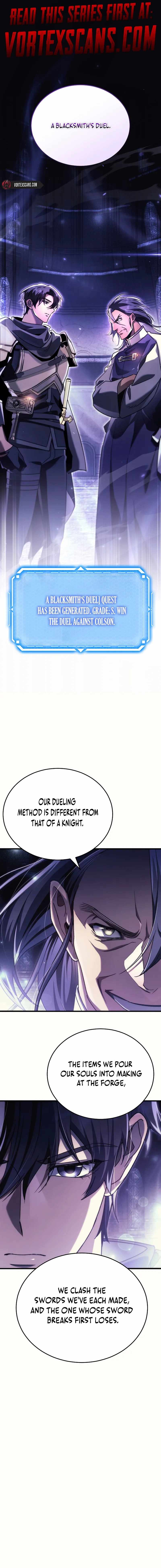 Genius Blacksmith’s Game Chapter 11 page 1