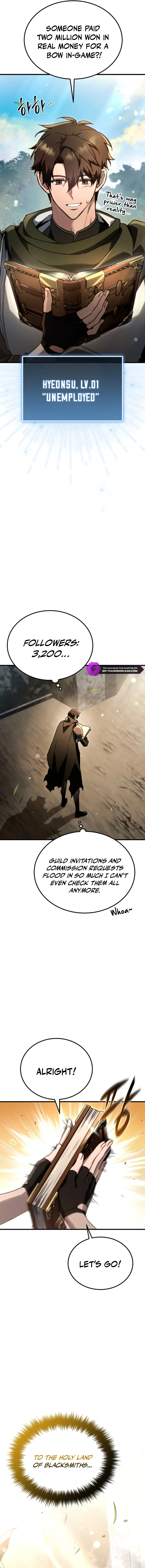 Genius Blacksmith’s Game Chapter 7 page 9