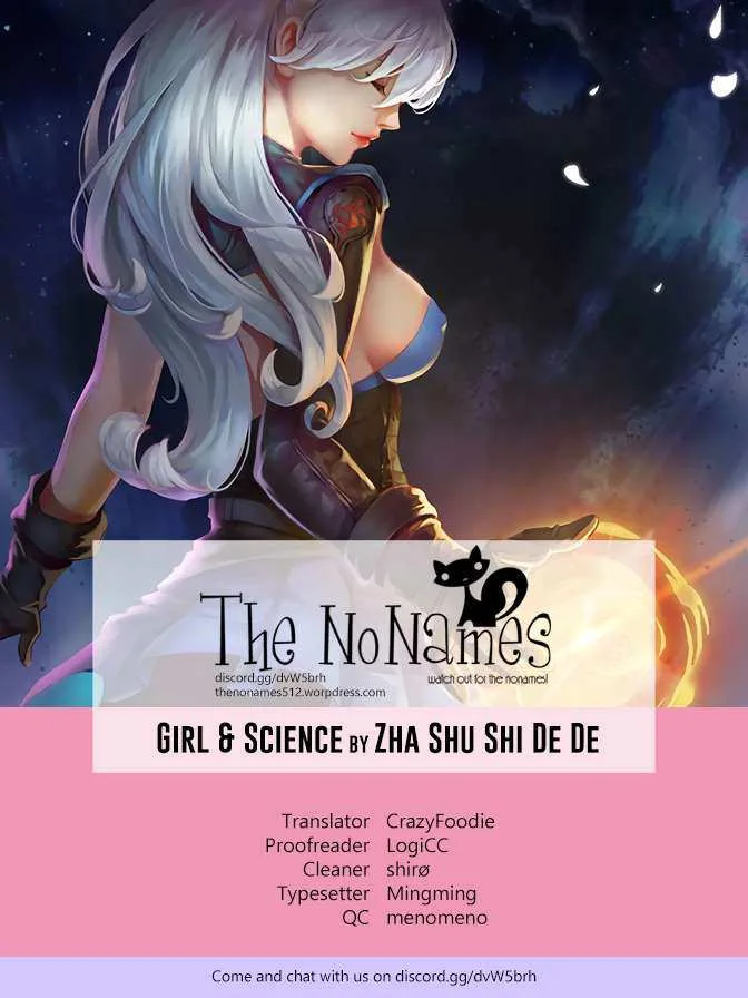 Girl and Science Chapter 8 page 1