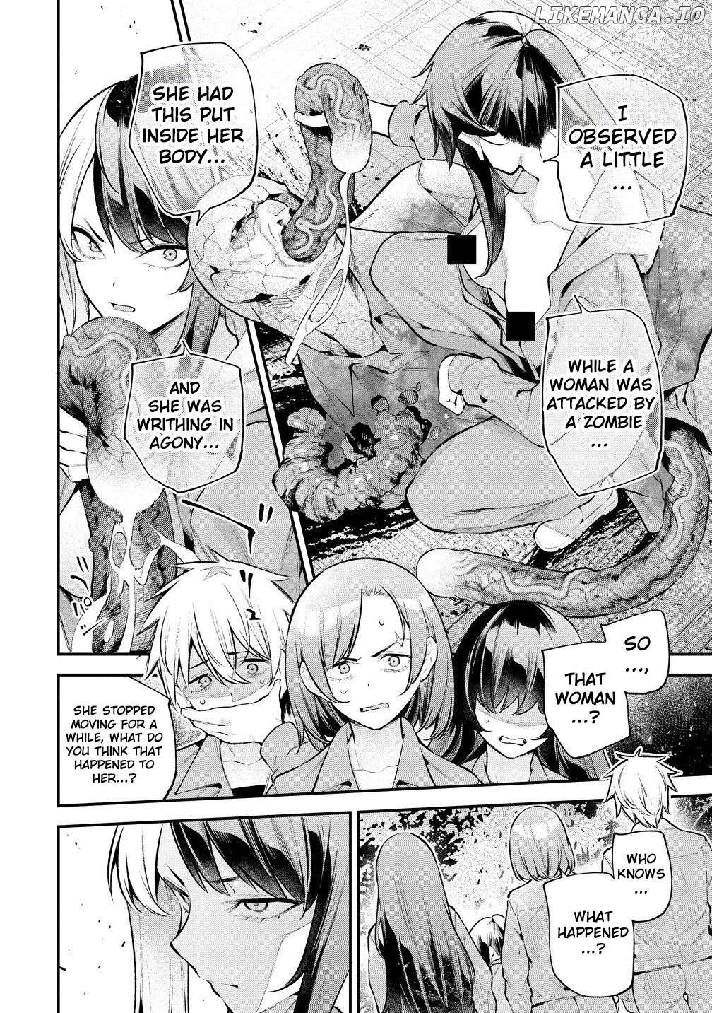 GIRLS ZOMBIE PARTY Chapter 12 page 11