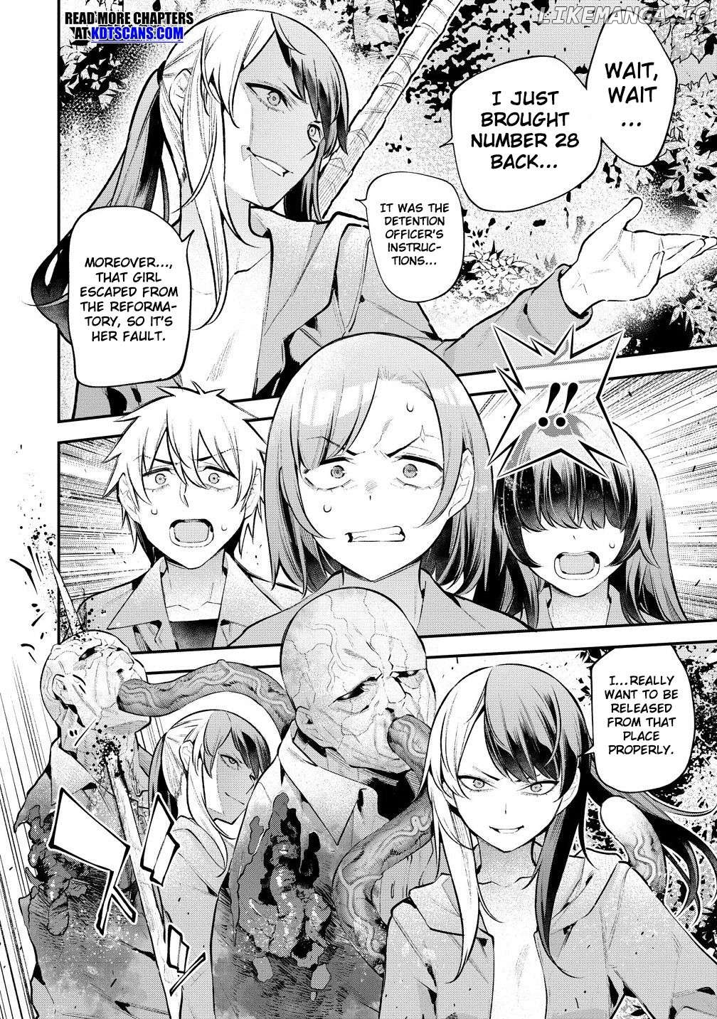 GIRLS ZOMBIE PARTY Chapter 12 page 9