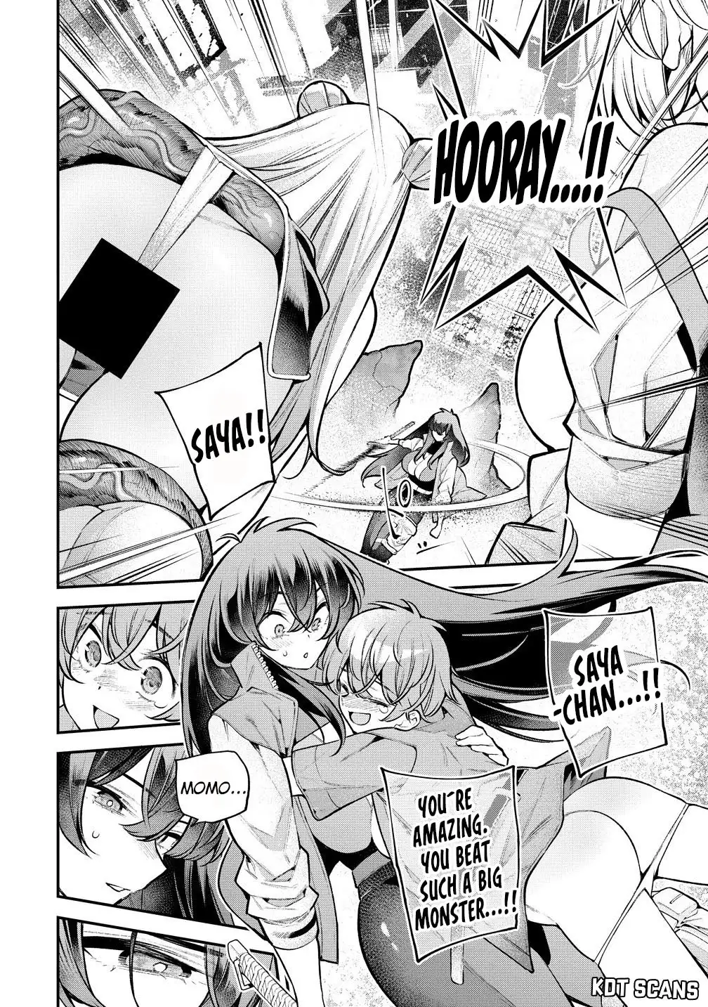 GIRLS ZOMBIE PARTY Chapter 17 page 4