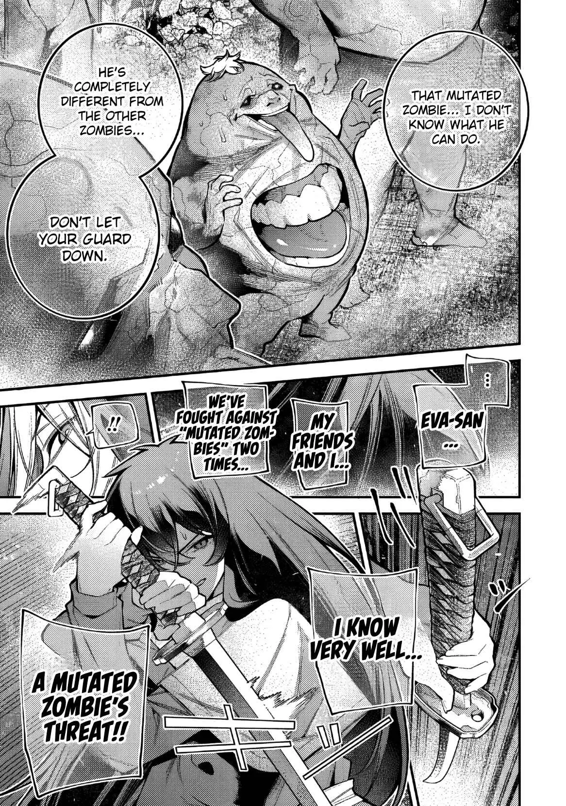 GIRLS ZOMBIE PARTY Chapter 25 page 6