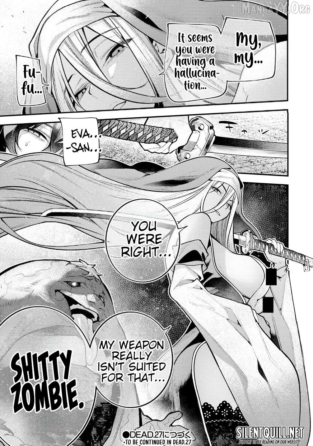 GIRLS ZOMBIE PARTY Chapter 26 page 22