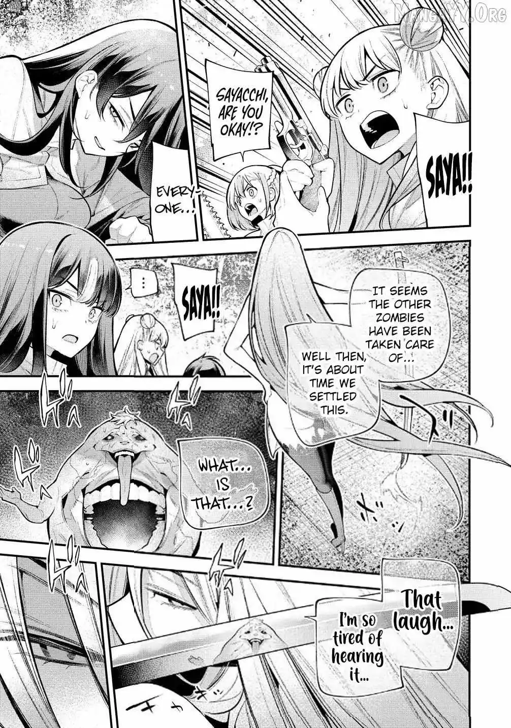 GIRLS ZOMBIE PARTY Chapter 27 page 18