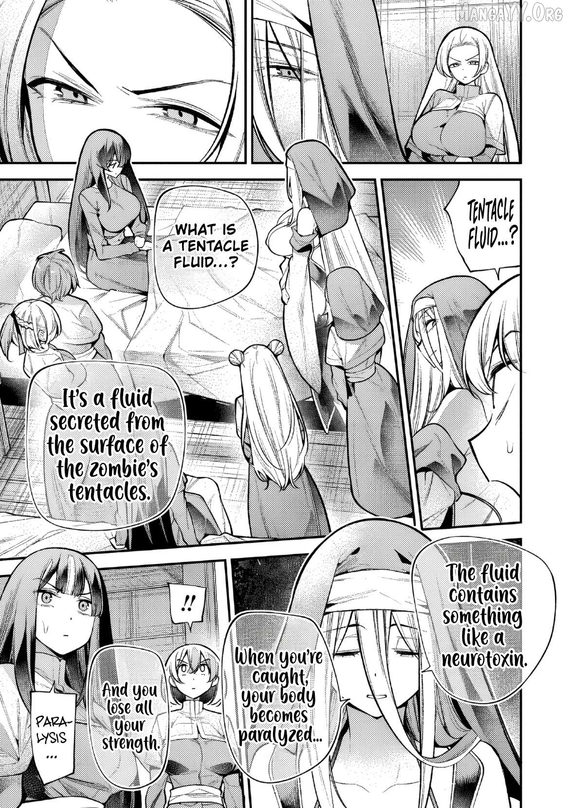 GIRLS ZOMBIE PARTY Chapter 28 page 8