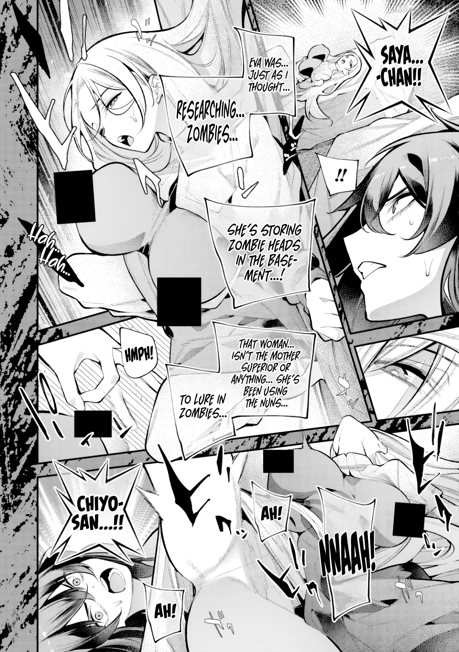 GIRLS ZOMBIE PARTY Chapter 31 page 9