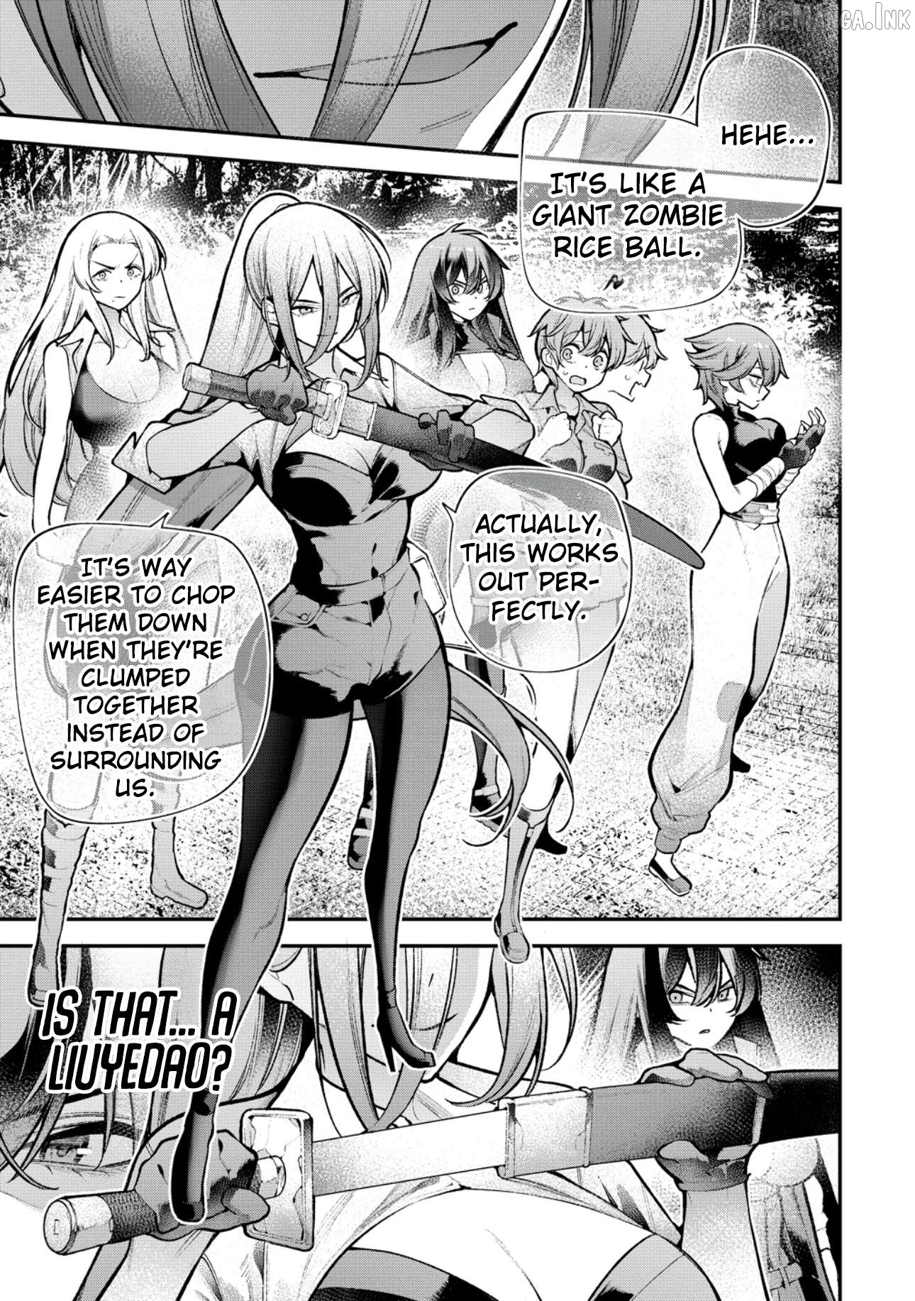 GIRLS ZOMBIE PARTY Chapter 34 page 16