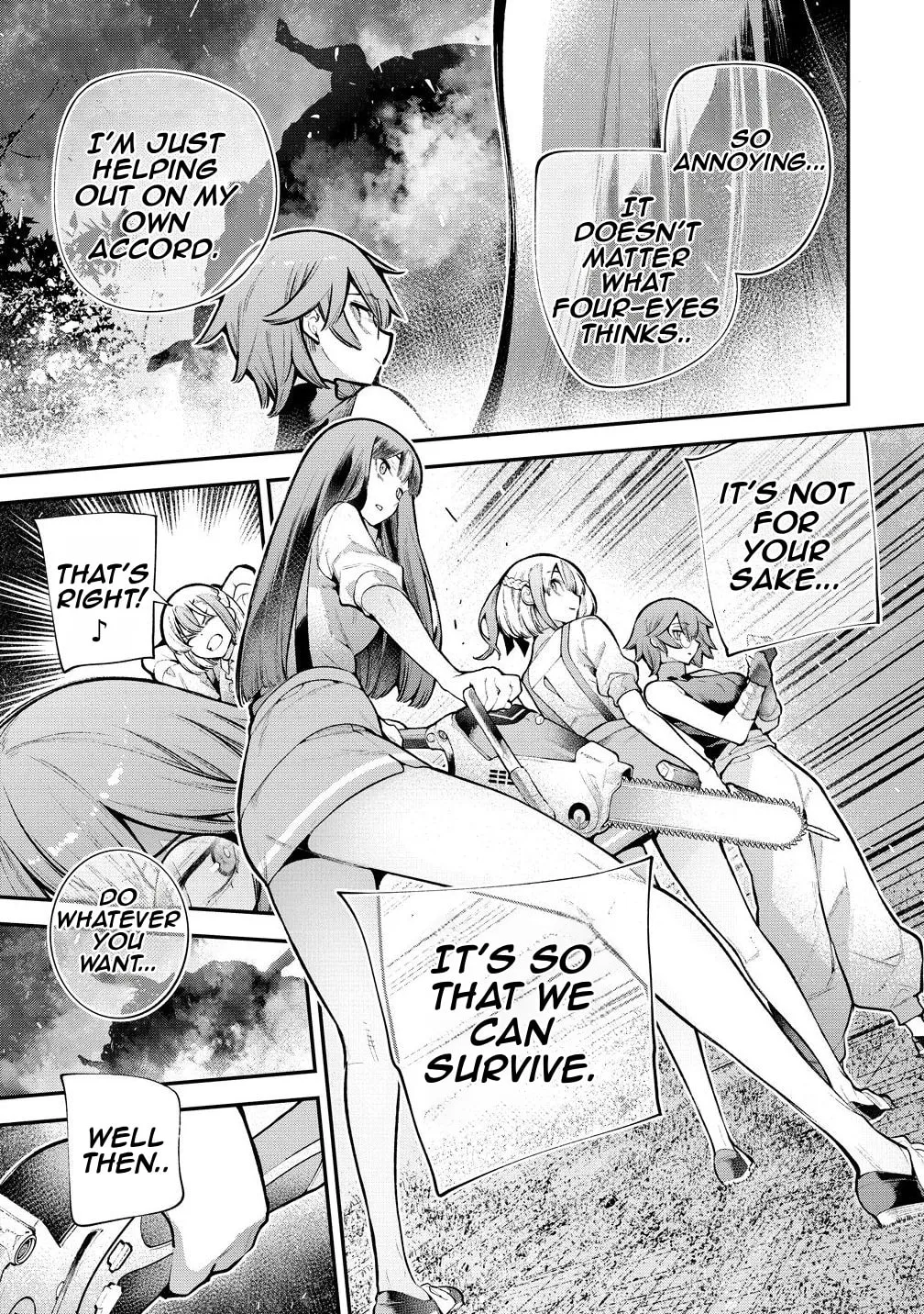GIRLS ZOMBIE PARTY Chapter 35 page 11