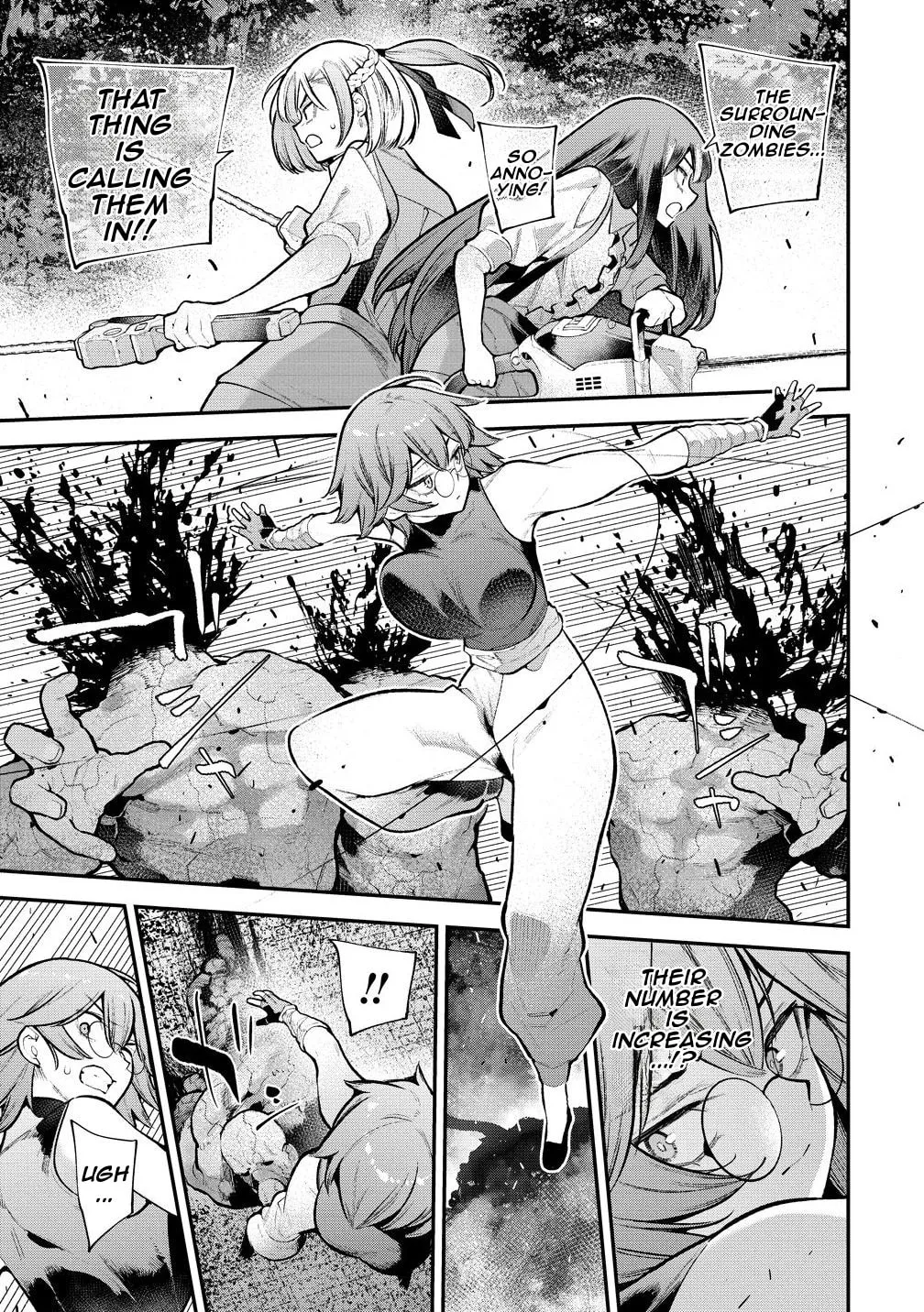 GIRLS ZOMBIE PARTY Chapter 35 page 17