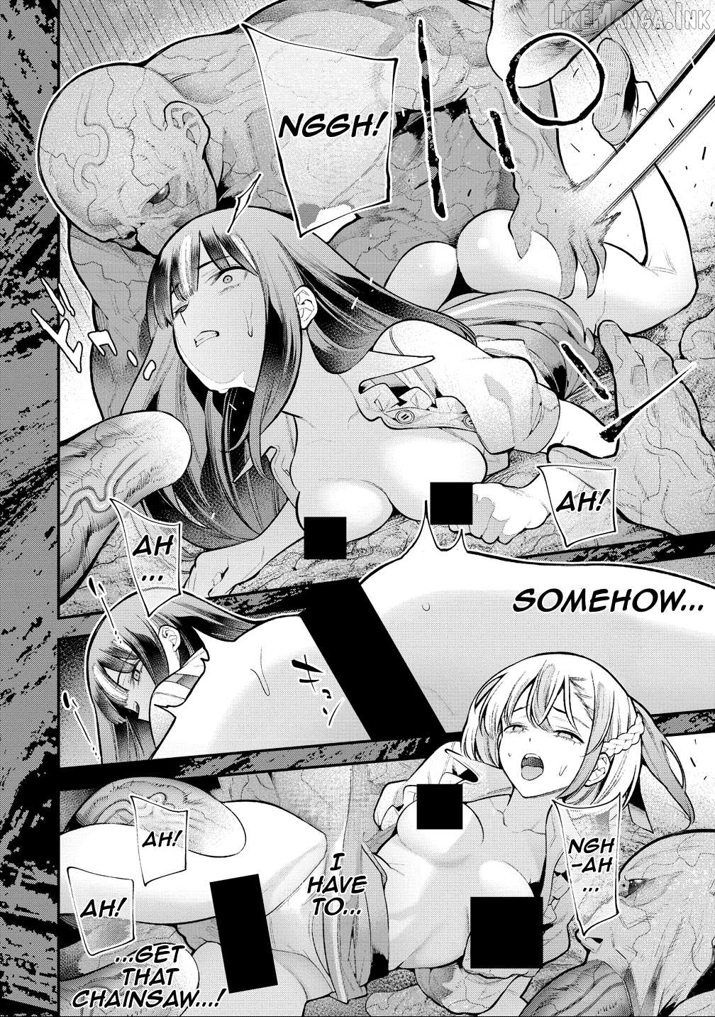 GIRLS ZOMBIE PARTY Chapter 37 page 14