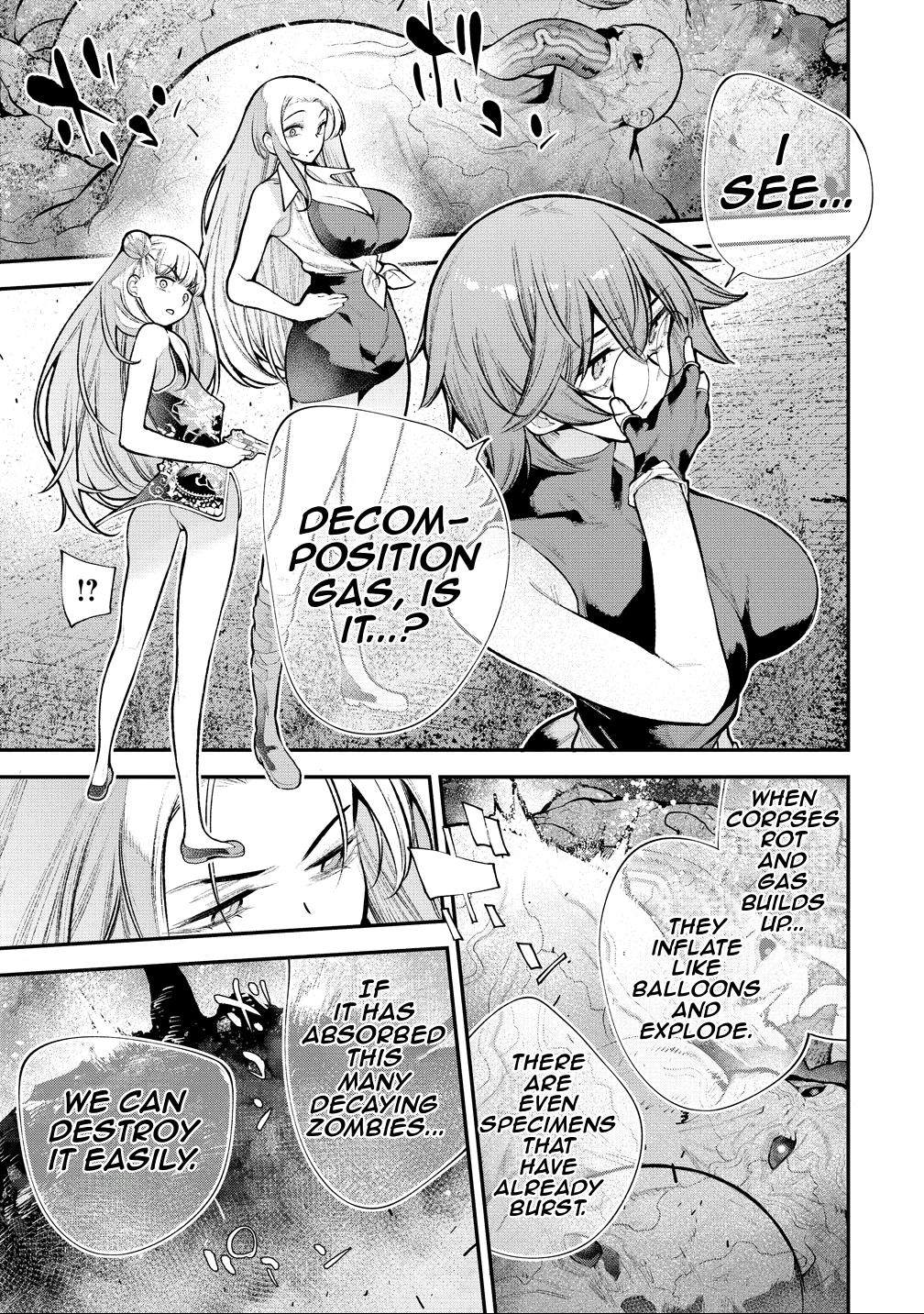 GIRLS ZOMBIE PARTY Chapter 38 page 19