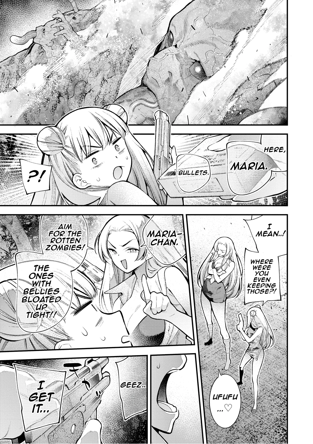 GIRLS ZOMBIE PARTY Chapter 39 page 13