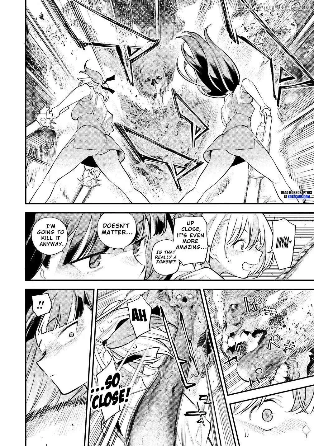 GIRLS ZOMBIE PARTY Chapter 7 page 8