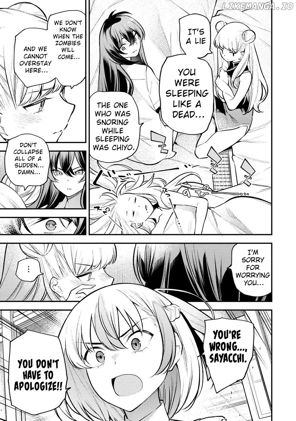 GIRLS ZOMBIE PARTY Chapter 9 page 12