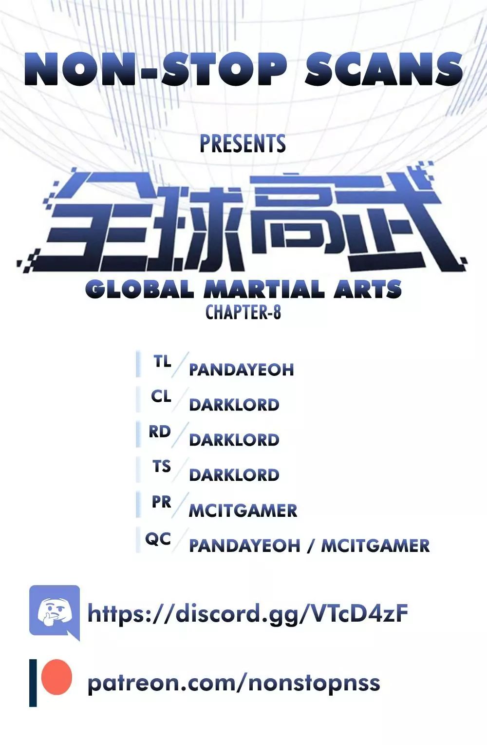 Global Martial Arts Chapter 8 page 1