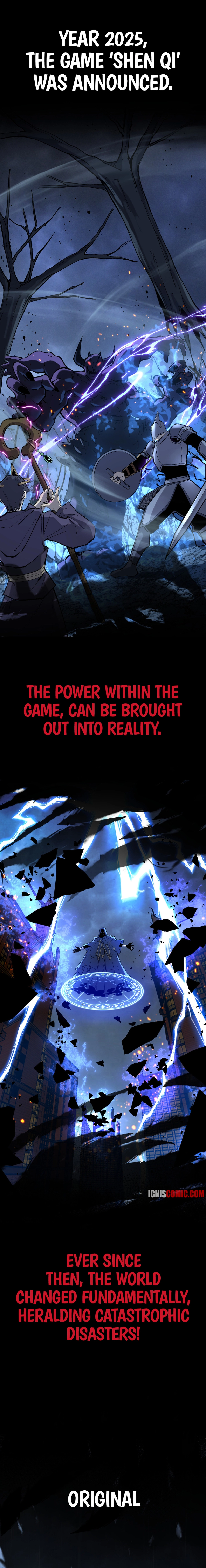 God-level Assassin, I’m the Shadow Chapter 0.1 page 1