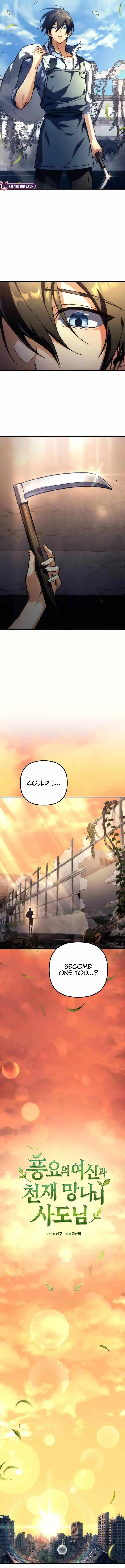 Goddess of Abundance and the Genius Rogue Apostle Chapter 1 page 10