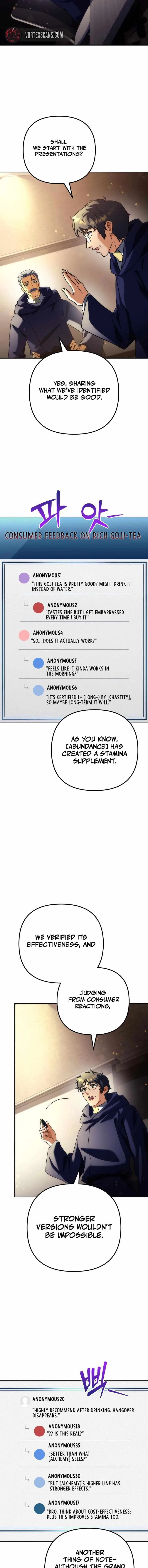 Goddess of Abundance and the Genius Rogue Apostle Chapter 21 page 10