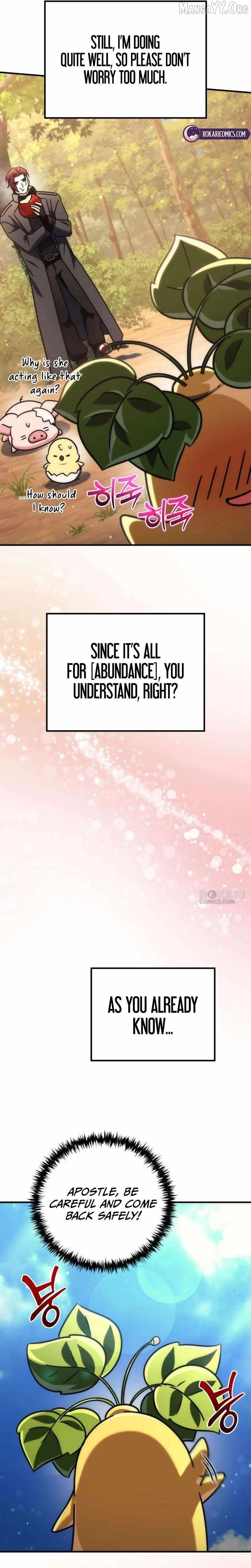 Goddess of Abundance and the Genius Rogue Apostle Chapter 33 page 43
