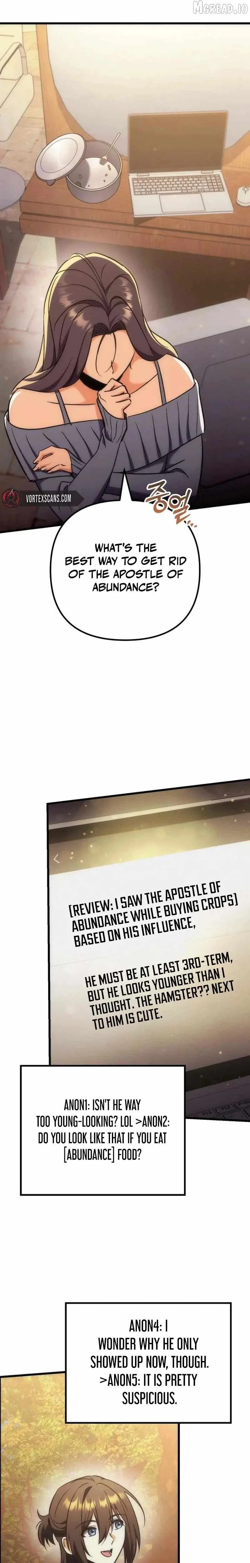 Goddess of Abundance and the Genius Rogue Apostle Chapter 44 page 45