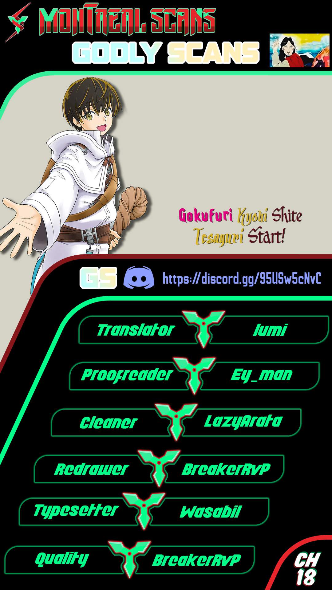 Gokufuri Kyohi Shite Tesaguri Start! Tokka Shinai Healer, Nakama to Wakarete Tabi ni Deru Chapter 18 page 1