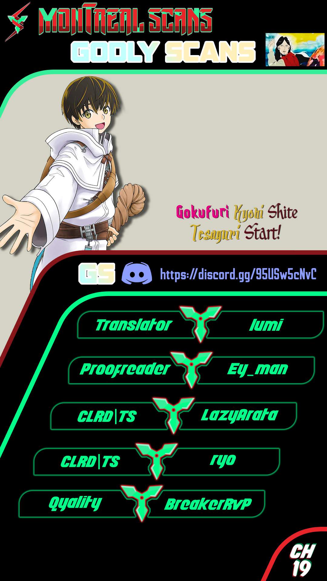 Gokufuri Kyohi Shite Tesaguri Start! Tokka Shinai Healer, Nakama to Wakarete Tabi ni Deru Chapter 19 page 1