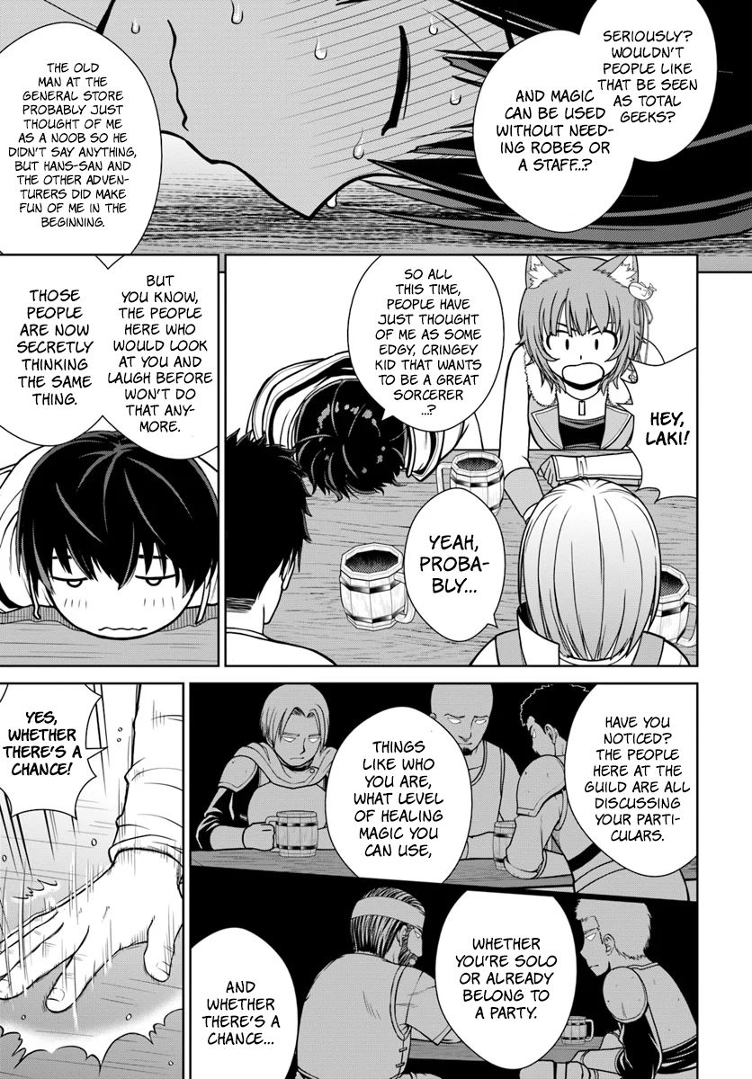 Gokufuri Kyohi Shite Tesaguri Start! Tokka Shinai Healer, Nakama to Wakarete Tabi ni Deru Chapter 4 page 14