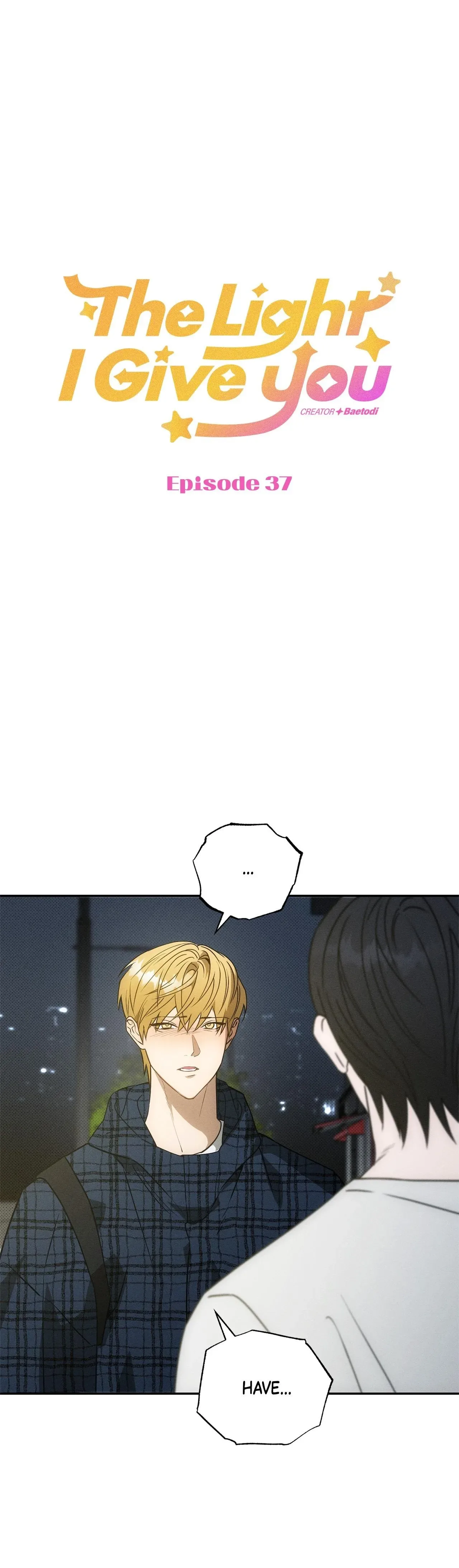 Golden Light for You Chapter 37 page 1