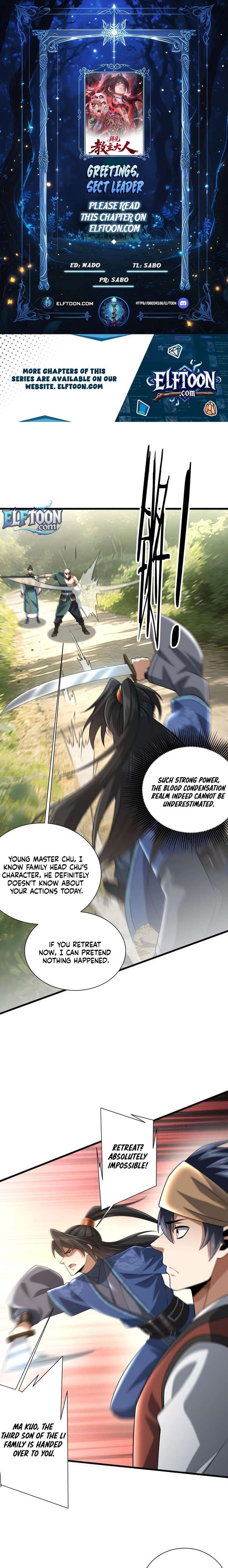 Greetings, Sect Leader Chapter 13 page 1