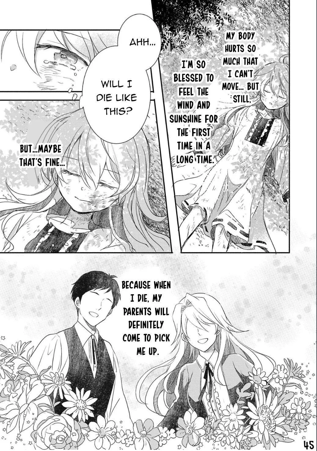 Gyakutaisarete Ita Shouka no Reijou wa Seijo no Chikara wo Te ni Ire, Mujikaku ni Youshanaku Gyakushuu suru Chapter 1 page 46