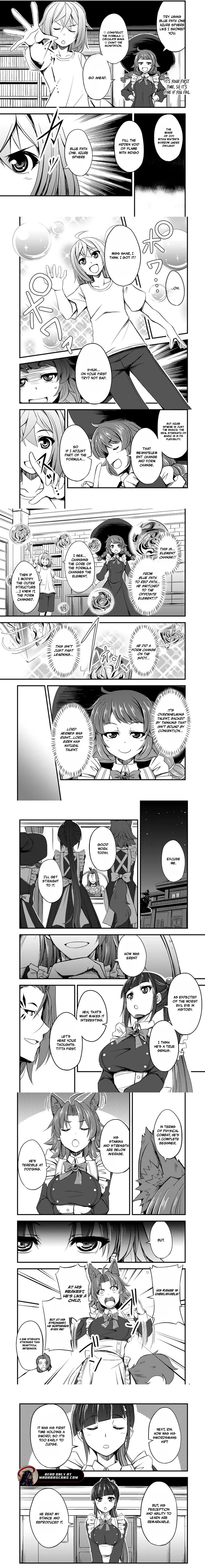 Hakkou Shounen no Shiawase na Majutsu Kakumei Chapter 2.5 page 2
