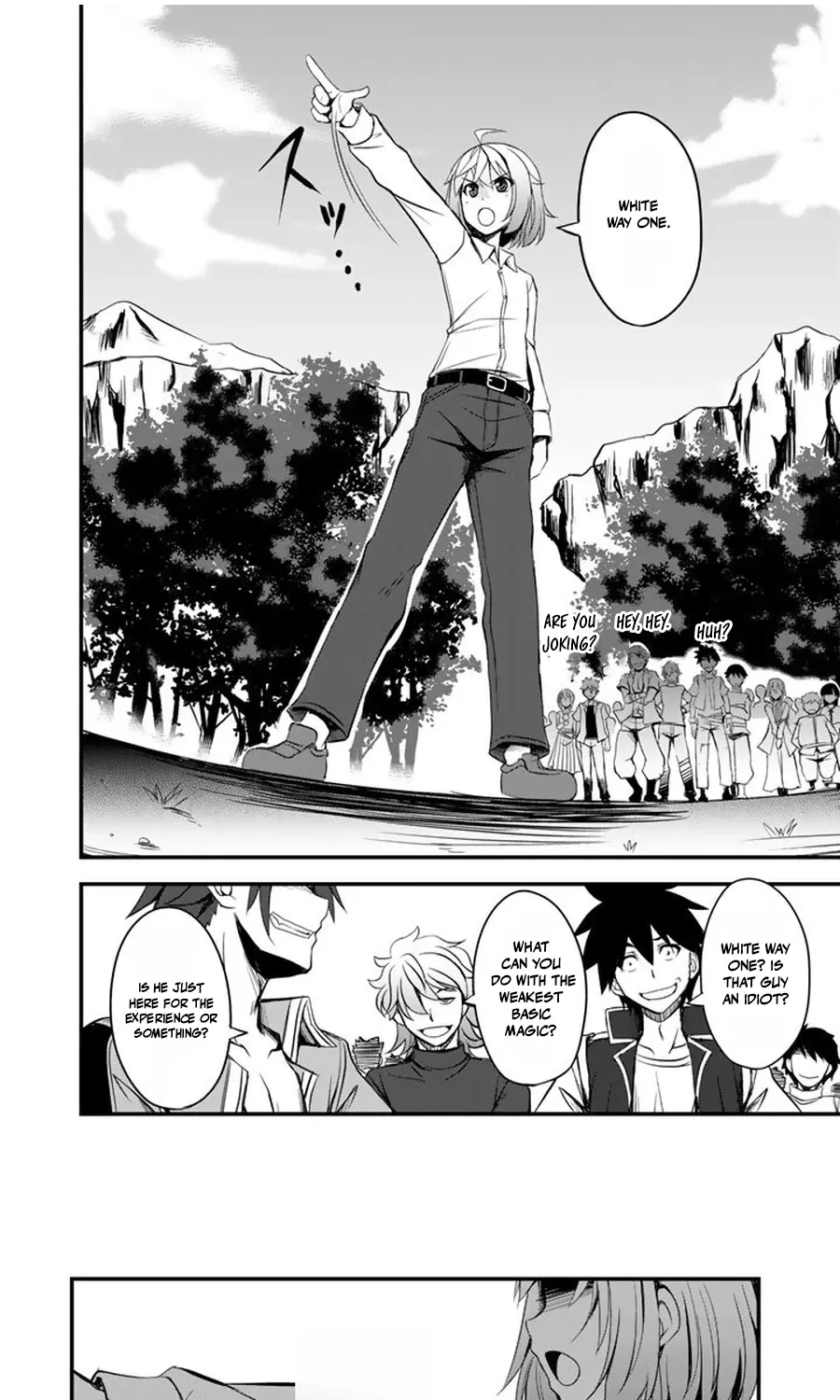 Hakkou Shounen no Shiawase na Majutsu Kakumei Chapter 3.5 page 8