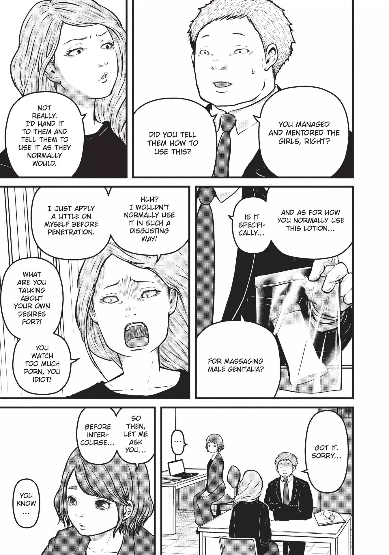 Hakozume: Koban Joshi no Gyakushuu Chapter 108 page 4