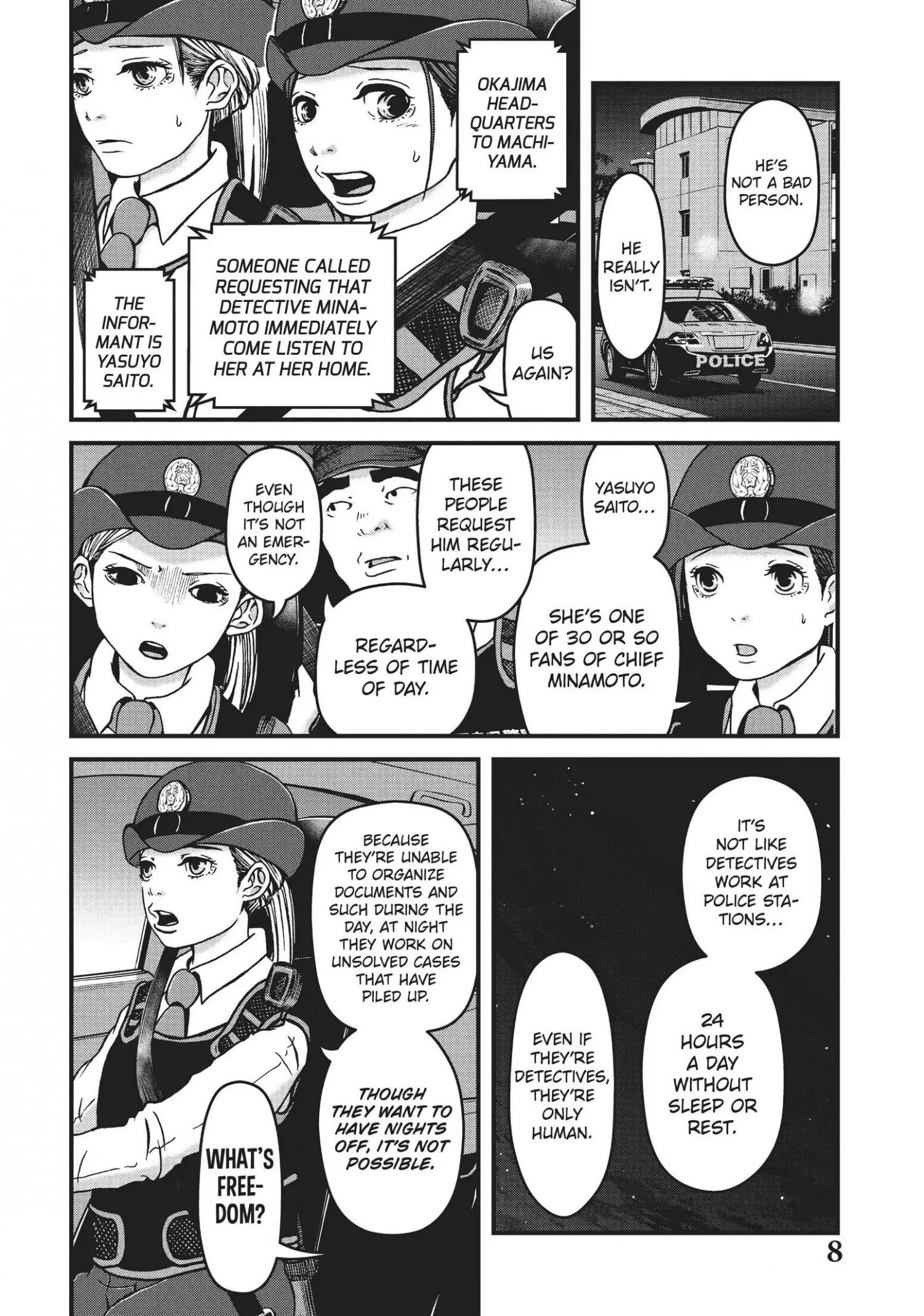 Hakozume: Koban Joshi no Gyakushuu Chapter 18 page 9